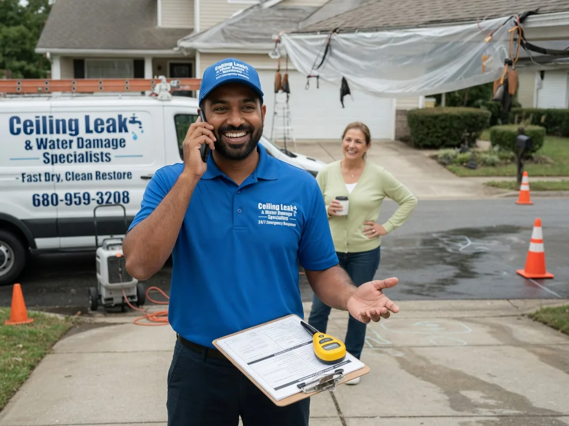 Ceiling Leak Cleanup Walcott, WY FAQs
